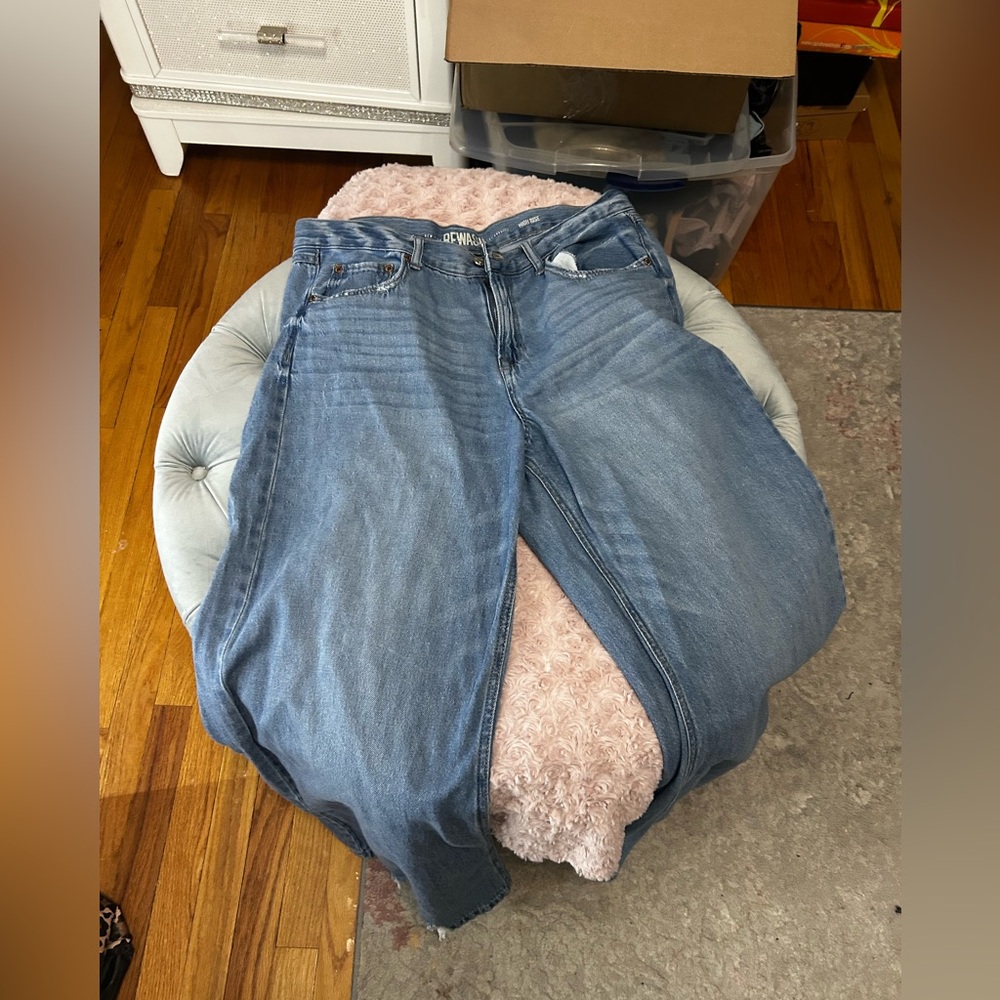 Rewash Light Blue Boyfriend Jeans